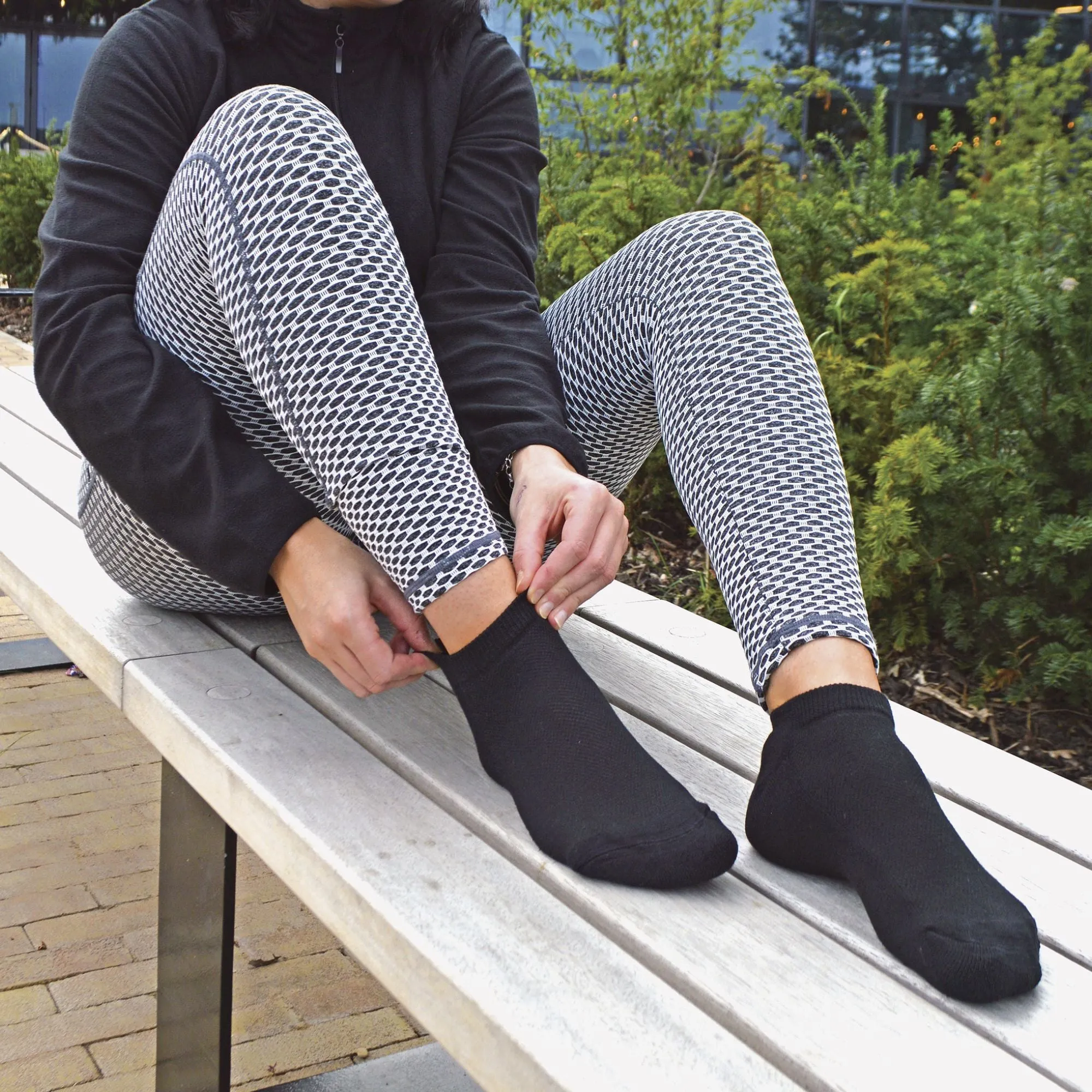 12 Pack Boys & Girls Breathable Bamboo Low Cut Running Socks