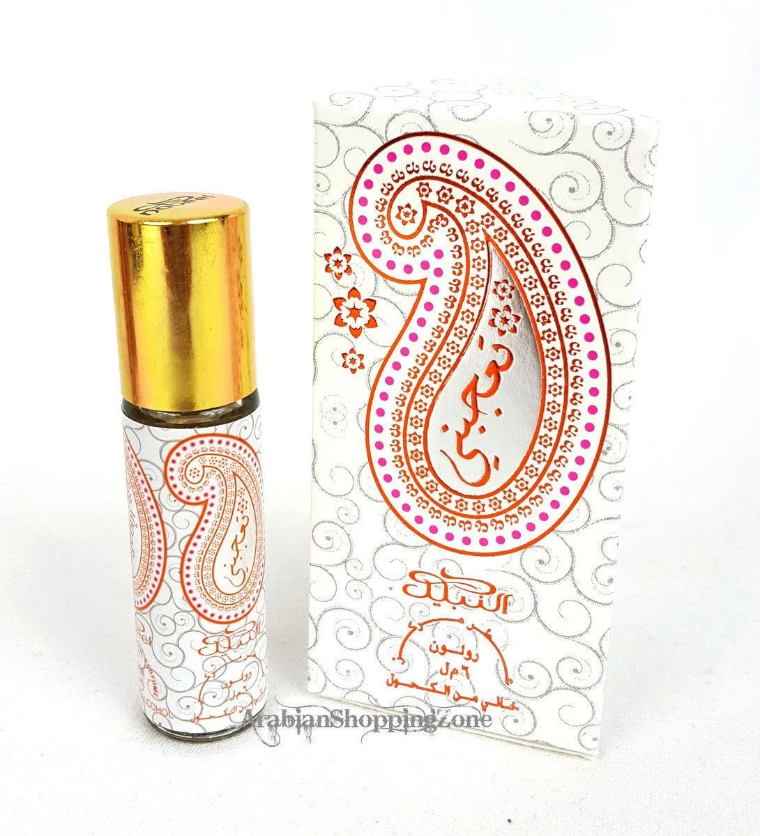3 PCS Nabeel Perfume Oil Attar Musk/OUD Roll-on 6ML (3 Bottles)