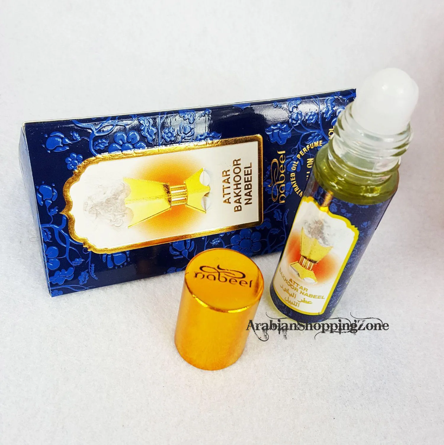 3 PCS Nabeel Perfume Oil Attar Musk/OUD Roll-on 6ML (3 Bottles)
