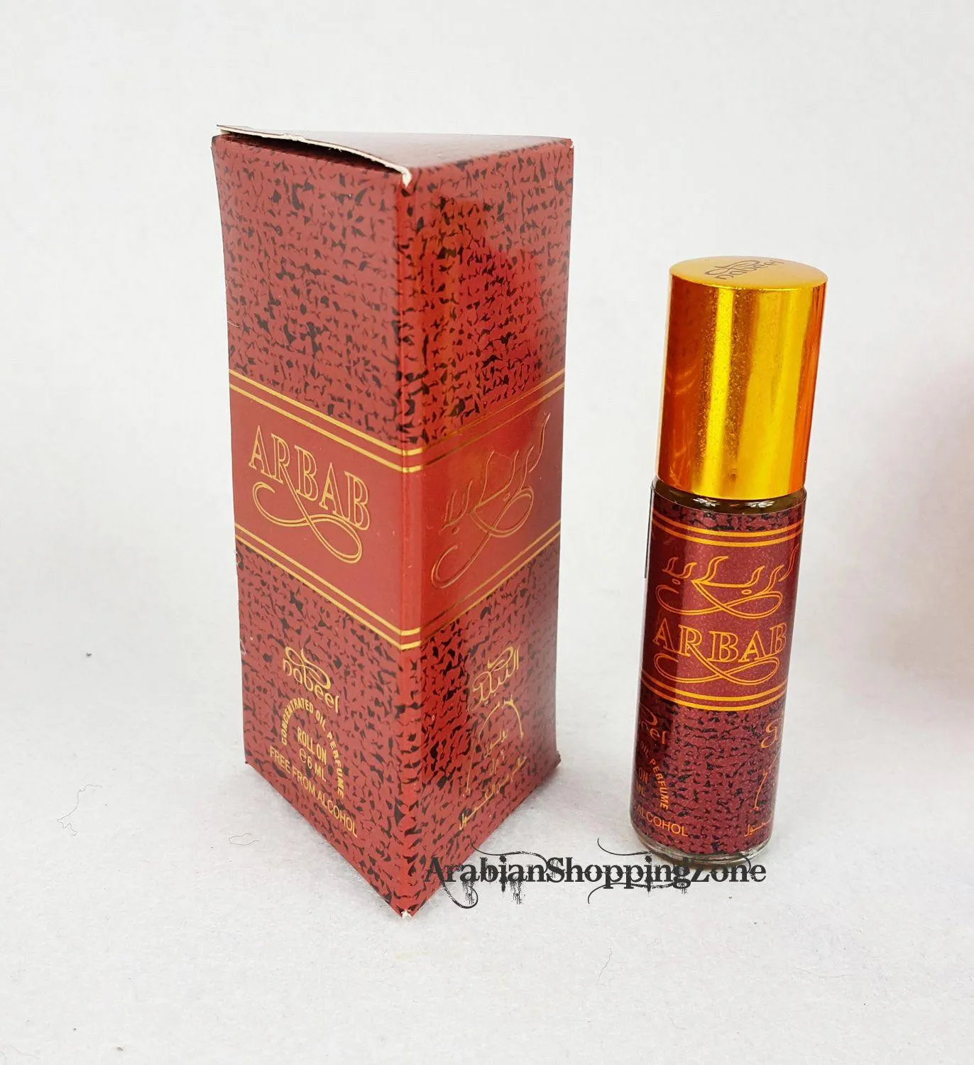 3 PCS Nabeel Perfume Oil Attar Musk/OUD Roll-on 6ML (3 Bottles)