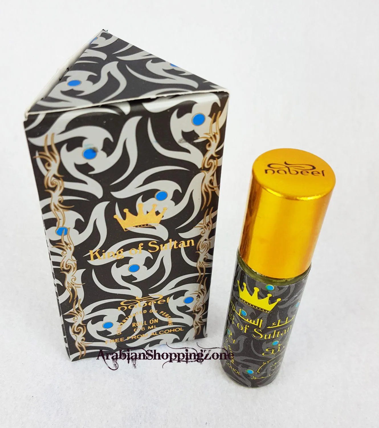 3 PCS Nabeel Perfume Oil Attar Musk/OUD Roll-on 6ML (3 Bottles)