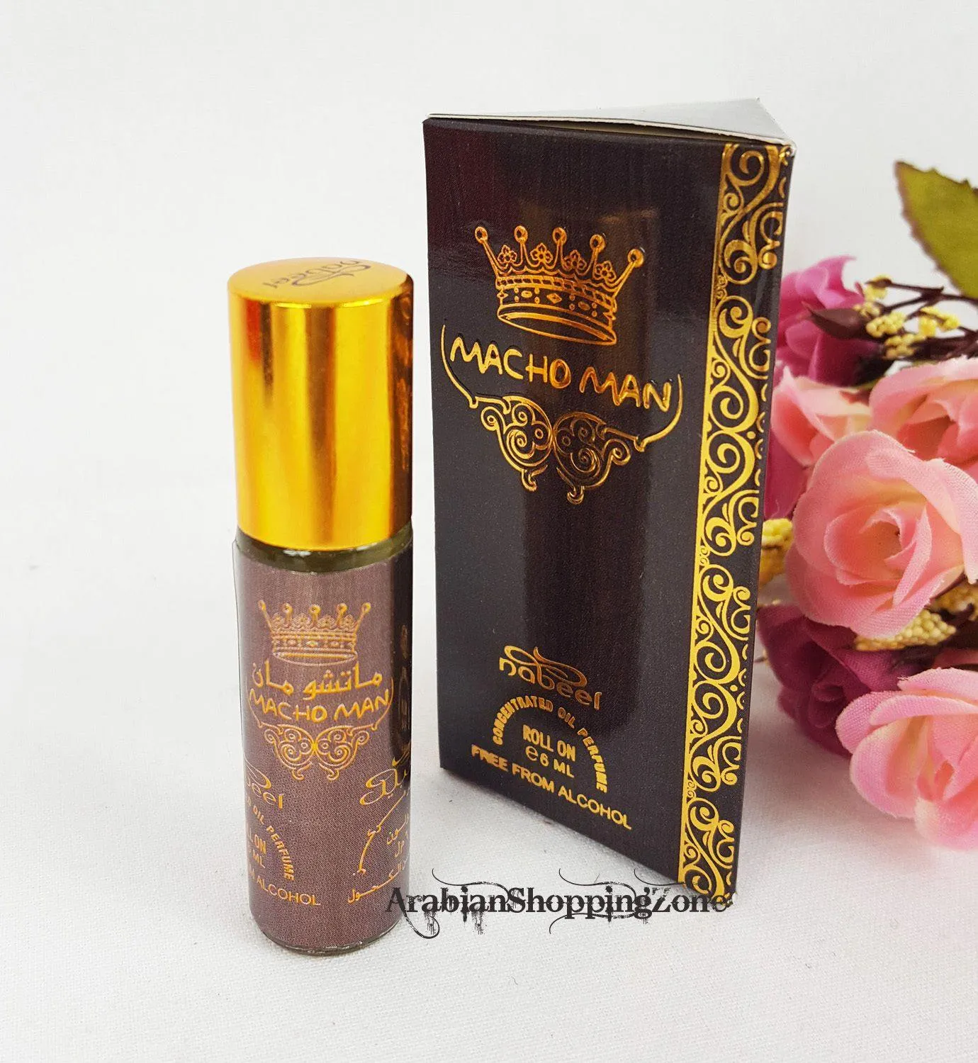 3 PCS Nabeel Perfume Oil Attar Musk/OUD Roll-on 6ML (3 Bottles)
