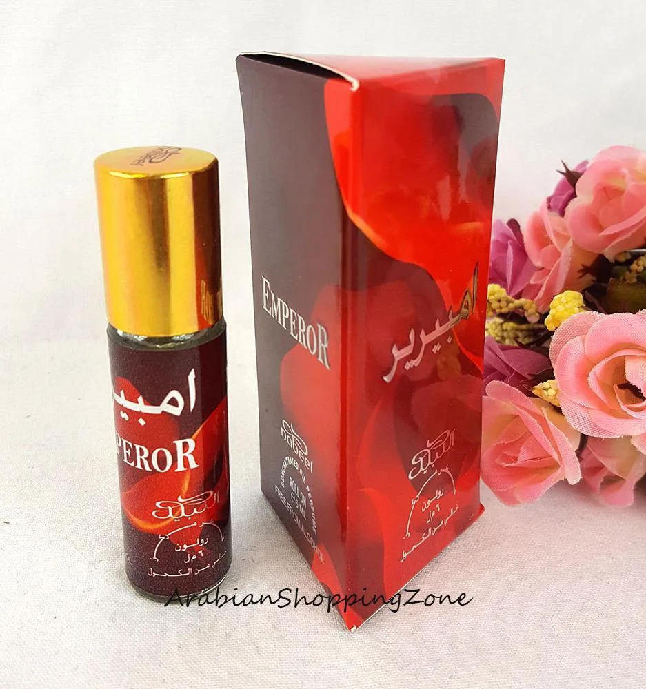 3 PCS Nabeel Perfume Oil Attar Musk/OUD Roll-on 6ML (3 Bottles)