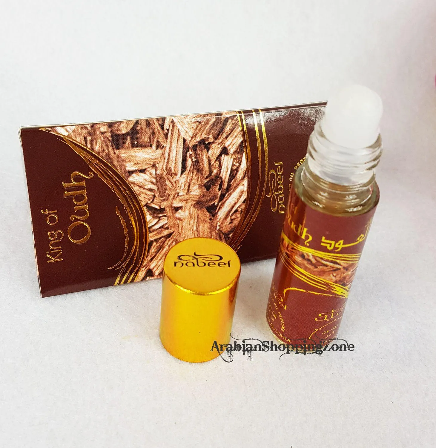 3 PCS Nabeel Perfume Oil Attar Musk/OUD Roll-on 6ML (3 Bottles)