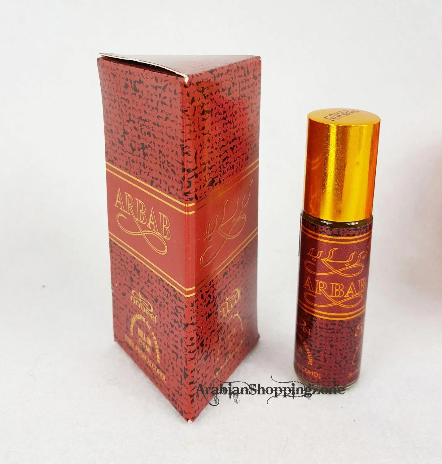3 PCS Nabeel Perfume Oil Attar Musk/OUD Roll-on 6ML (3 Bottles)
