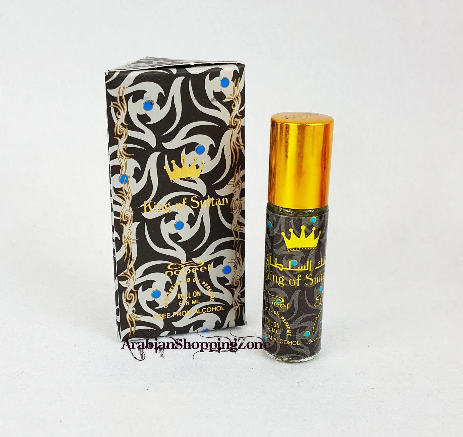 3 PCS Nabeel Perfume Oil Attar Musk/OUD Roll-on 6ML (3 Bottles)