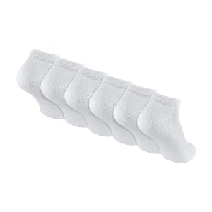 6 Pack Boys Breathable Soft Bamboo Trainer Socks Ideal for PE