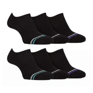 6 Pack Mens Soft Breathable Bamboo No Show Socks