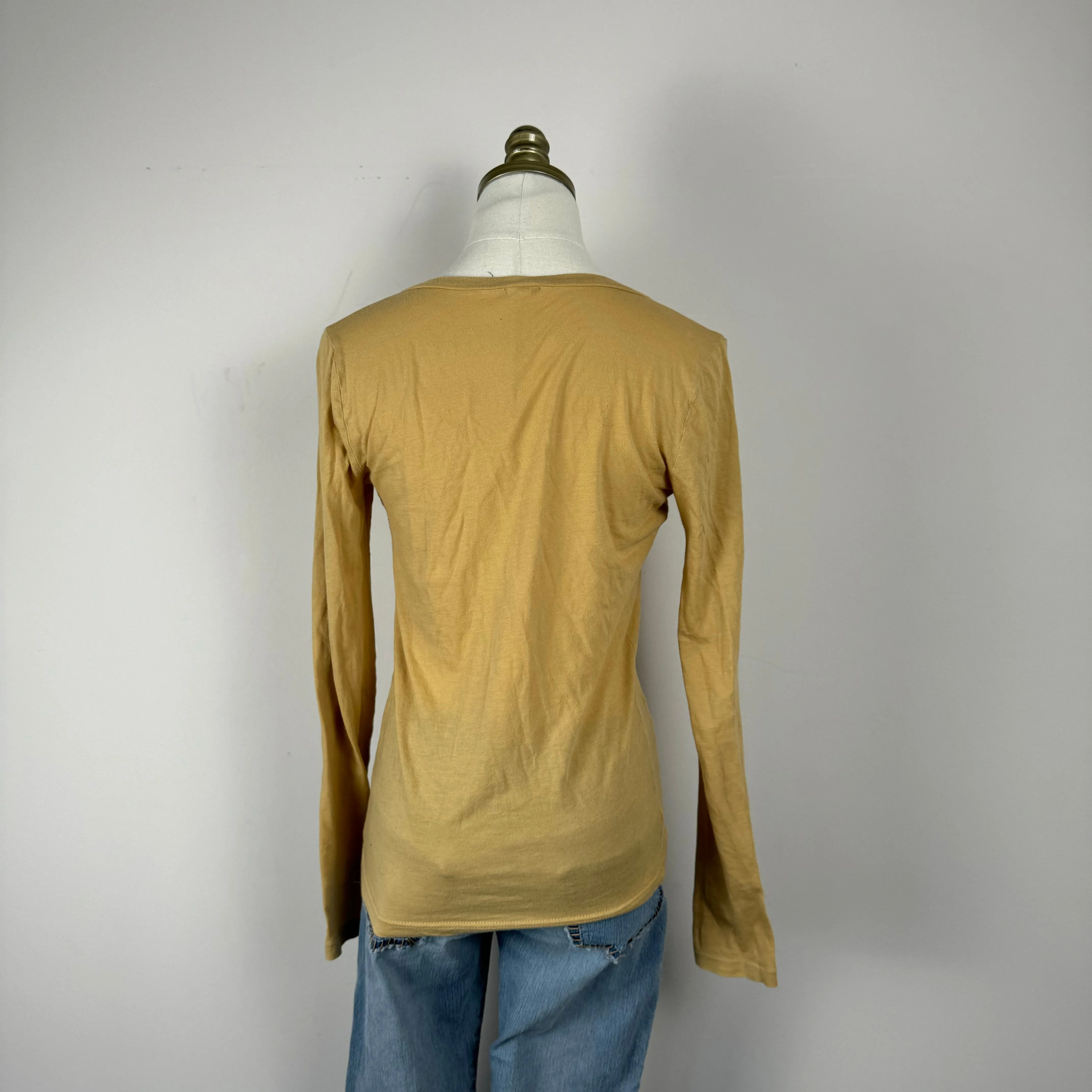 90s J. Crew Casual Long Sleeve Top
