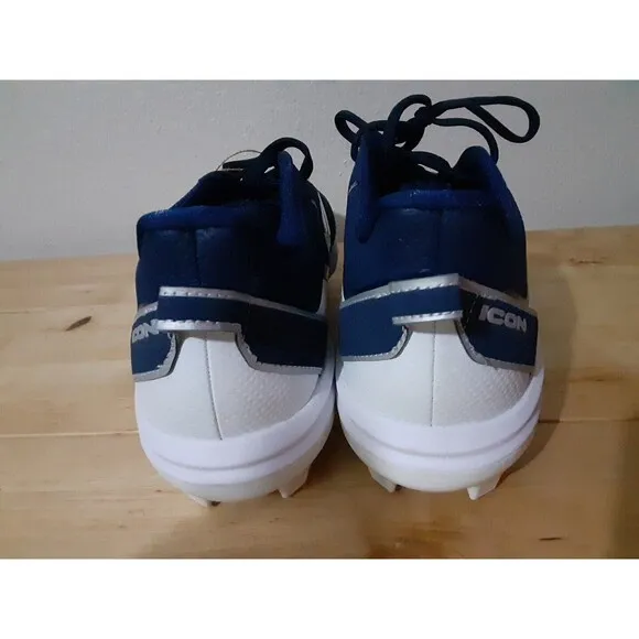 Adidas  Men's Icon 7 TPU Baseball Shoe Color Blue Size 12.5