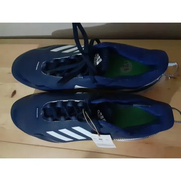 Adidas  Men's Icon 7 TPU Baseball Shoe Color Blue Size 12.5