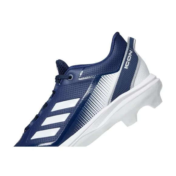 Adidas  Men's Icon 7 TPU Baseball Shoe Color Blue Size 12.5