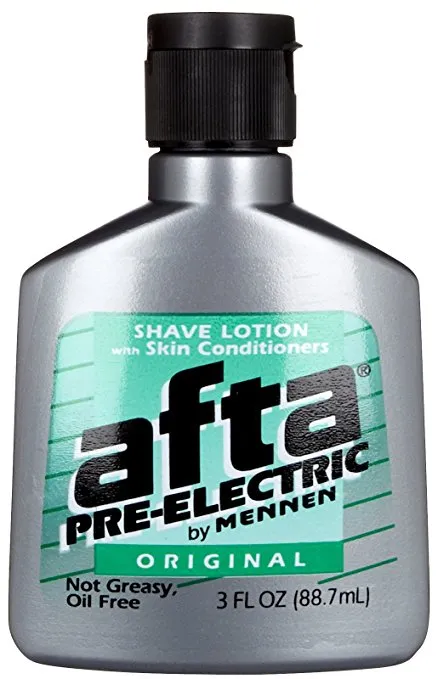 Afta Pre-Electric Shave Lotion With Skin Conditioners Original 3 oz (Pack of 2)