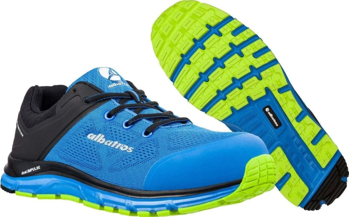 Albatros Lift Blue Impulse Low Mens Safety Trainers