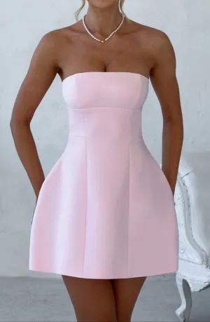 Amanda Minikleid - Zartrosa
