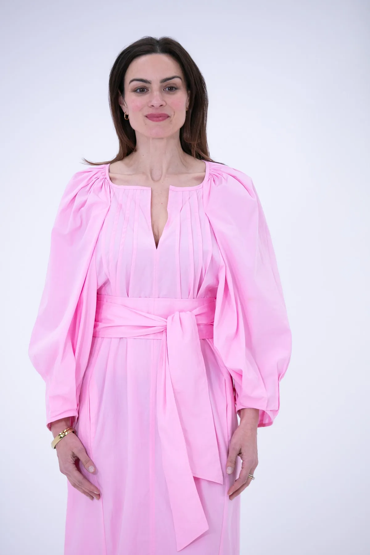 Anastasia Cotton Poplin Dress