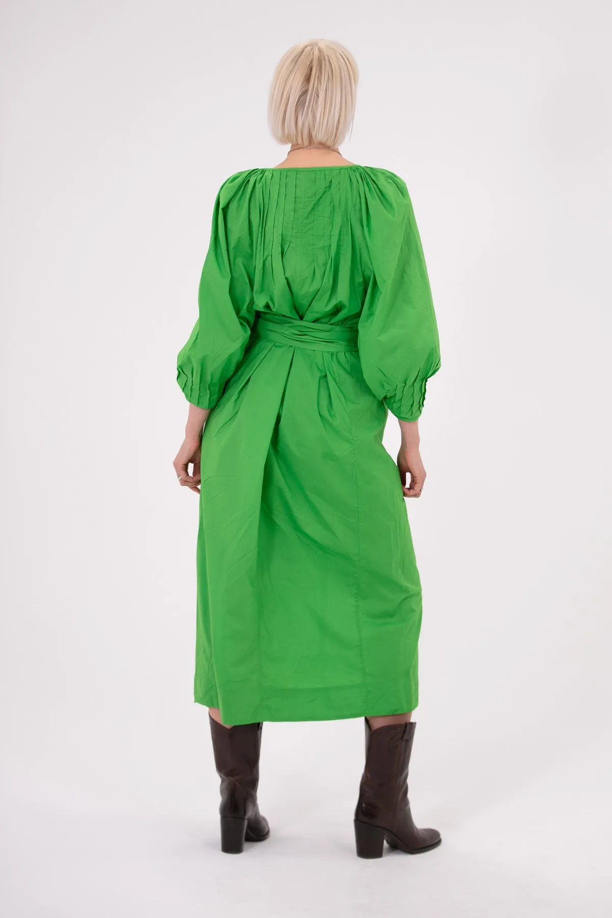 Anastasia Cotton Poplin Dress