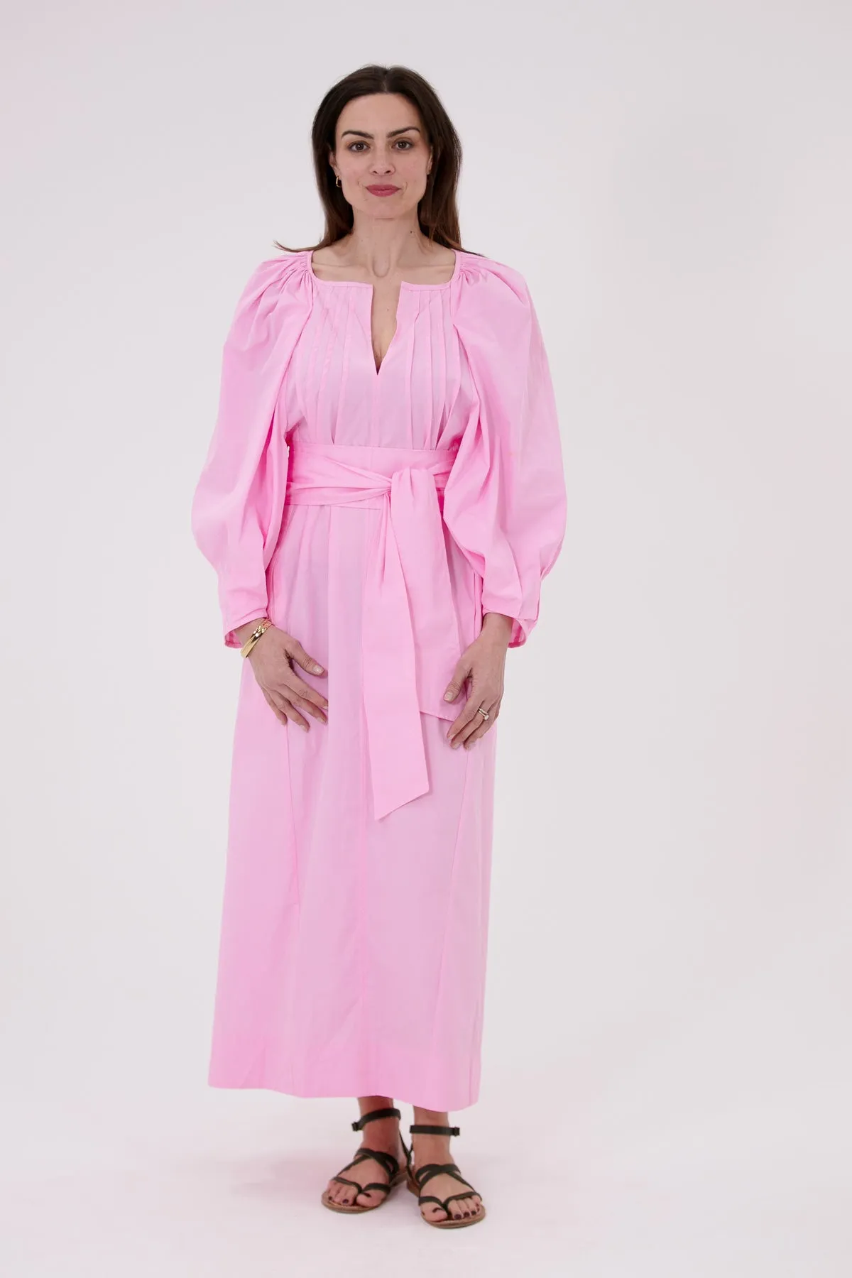 Anastasia Cotton Poplin Dress