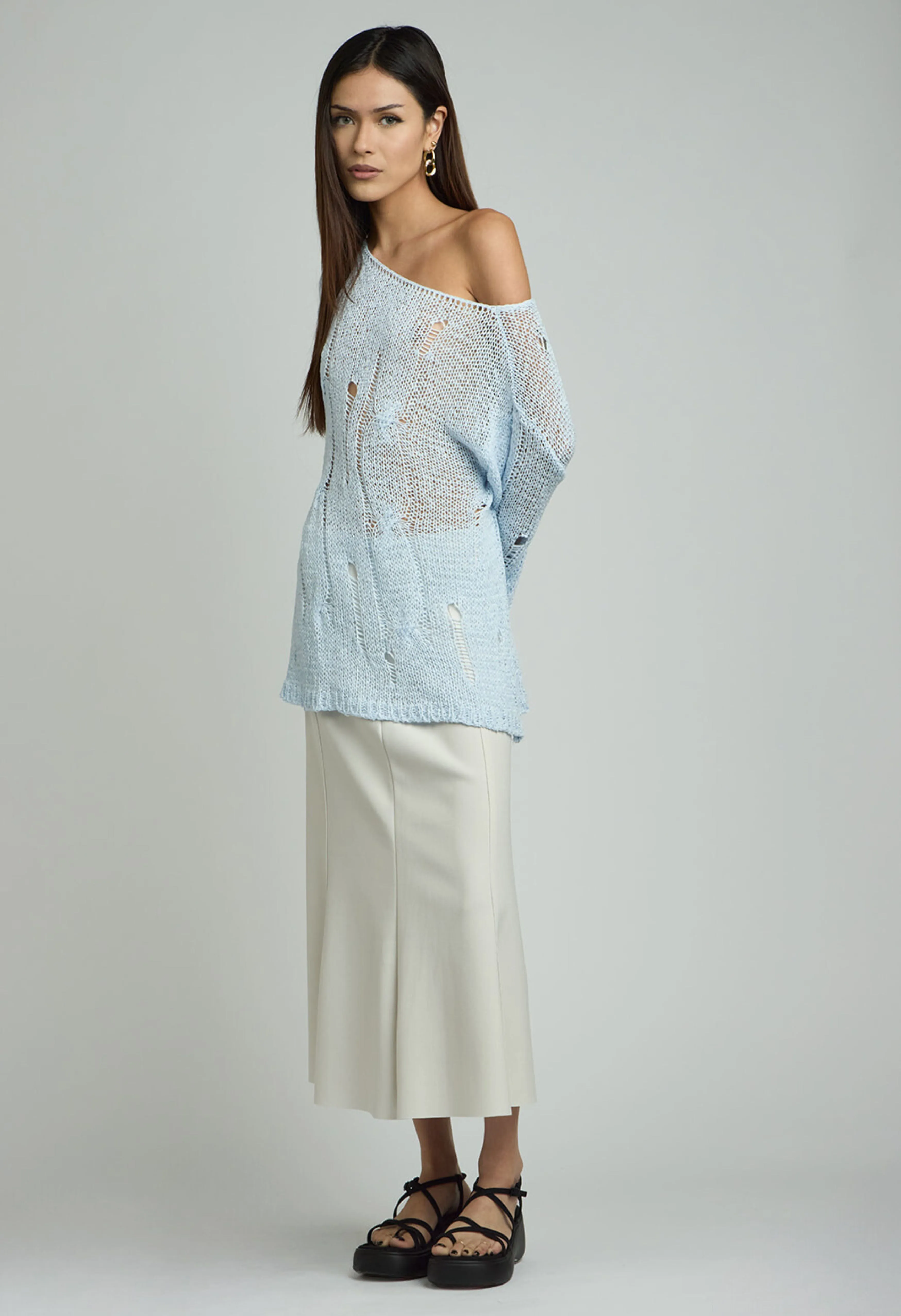 Annette Sweater in Blue