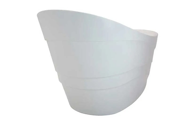 Anzzi Stratus 67 in. One Piece Acrylic Freestanding Bathtub in Glossy White