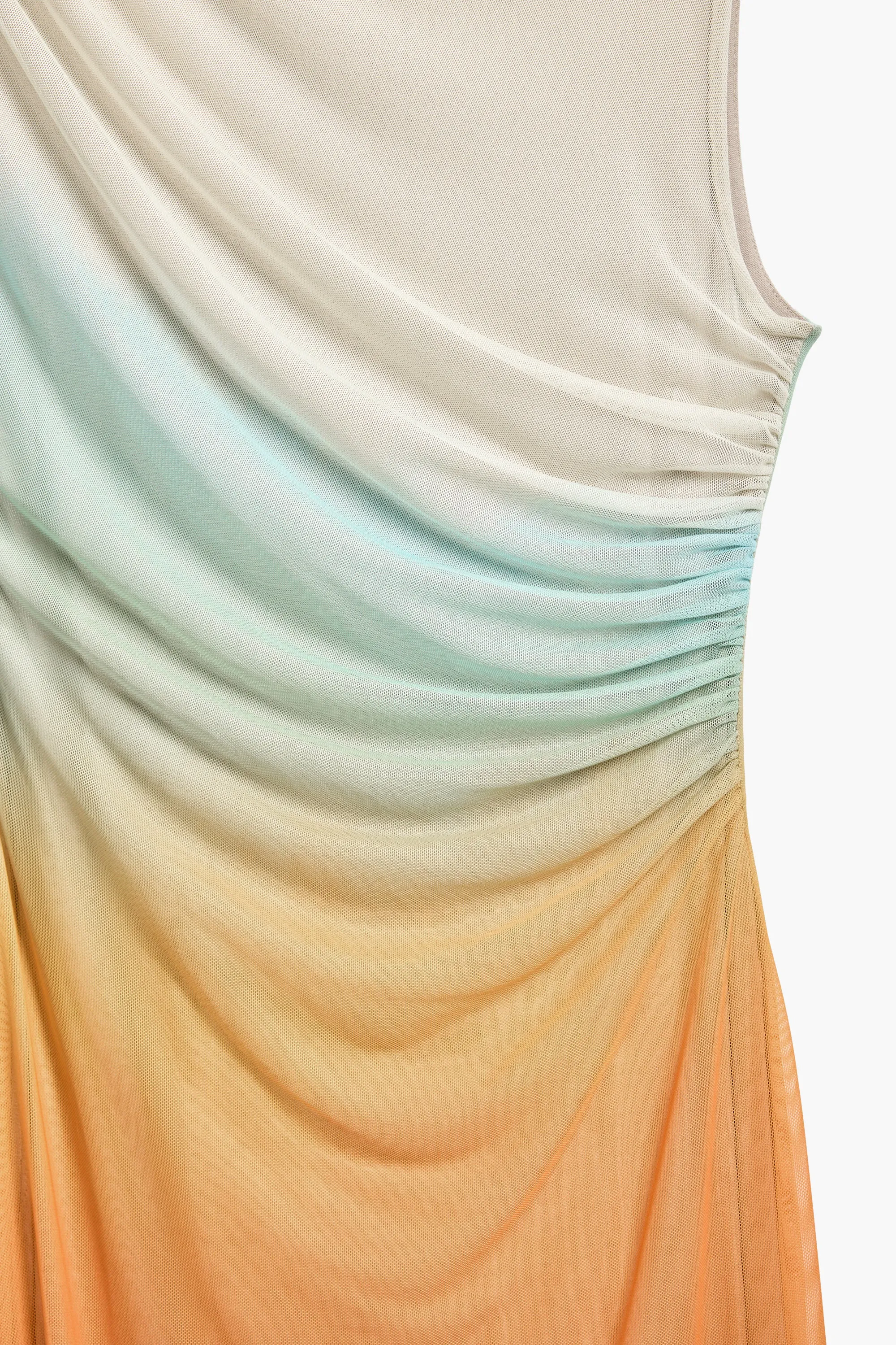 Apricot Sunset Dress