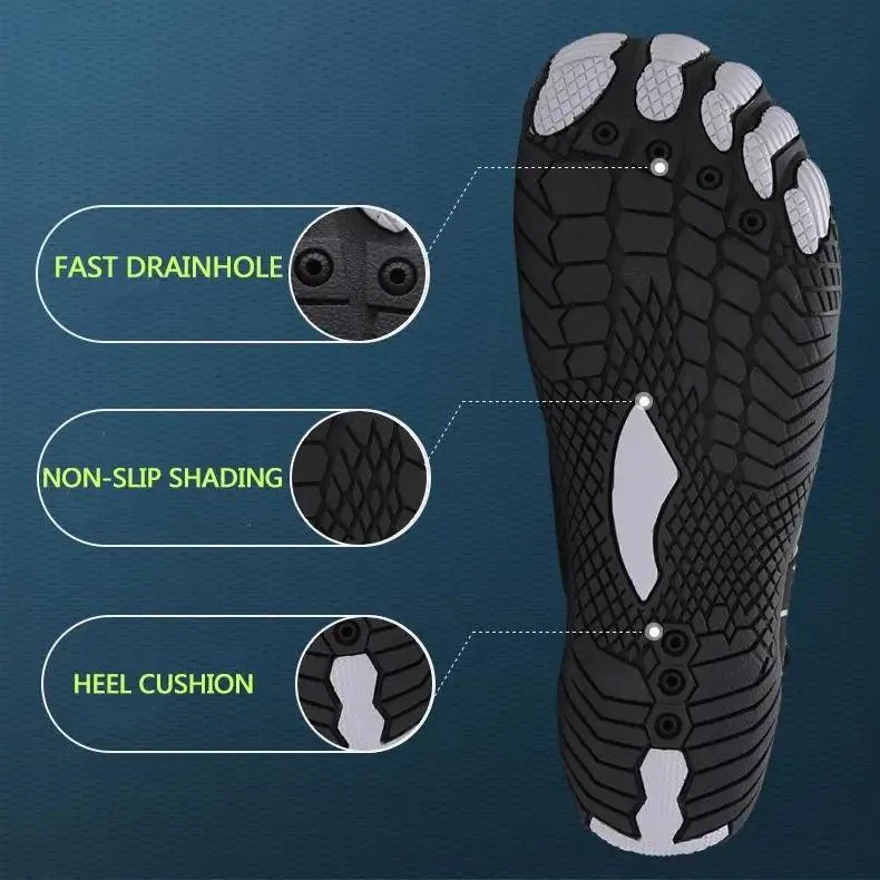 AquaFlex Unisex Dual-Buckle Water Shoes