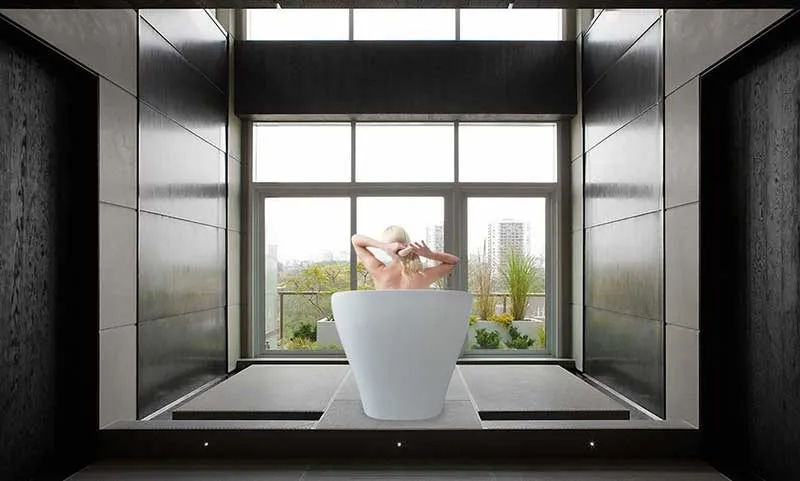 Aquatica Emmanuelle 72" x 34" Slipper Tub