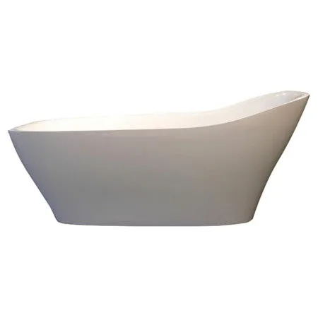 Aquatica Emmanuelle 72" x 34" Slipper Tub