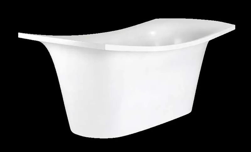 Aquatica LoveMe 71" x 34" Freestanding EcoMarmor Slipper Tub