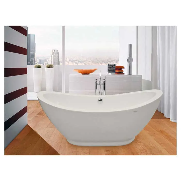 Aquatica PureScape 65" x 30" Freestanding Acrylic Slipper Tub