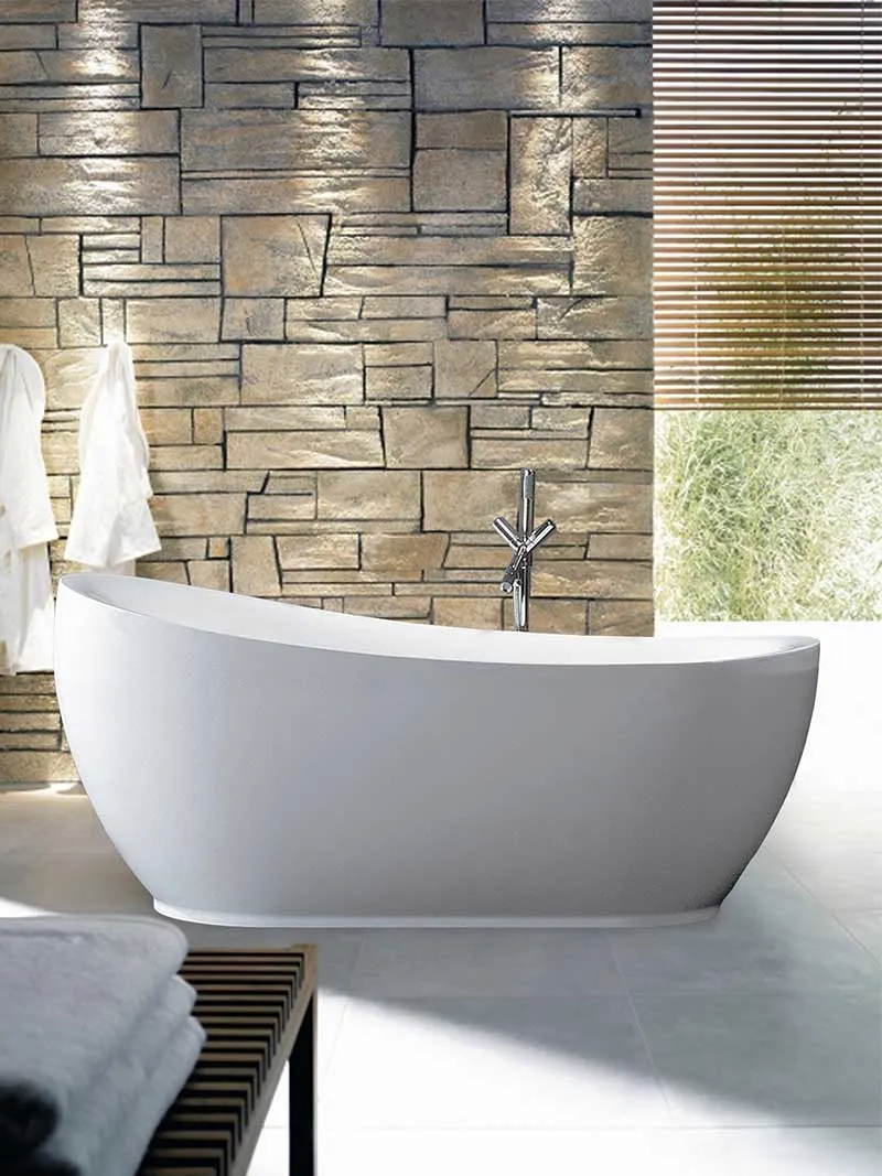 Aquatica PureScape 71" x 36" Freestanding Acrylic Bathtub