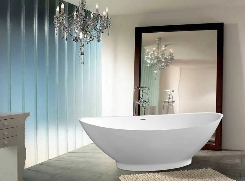 Aquatica PureScape 72" x 33" Slipper Tub