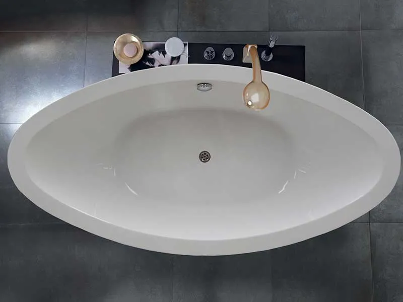 Aquatica PureScape 75" x 38" Freestanding Acrylic Slipper Tub
