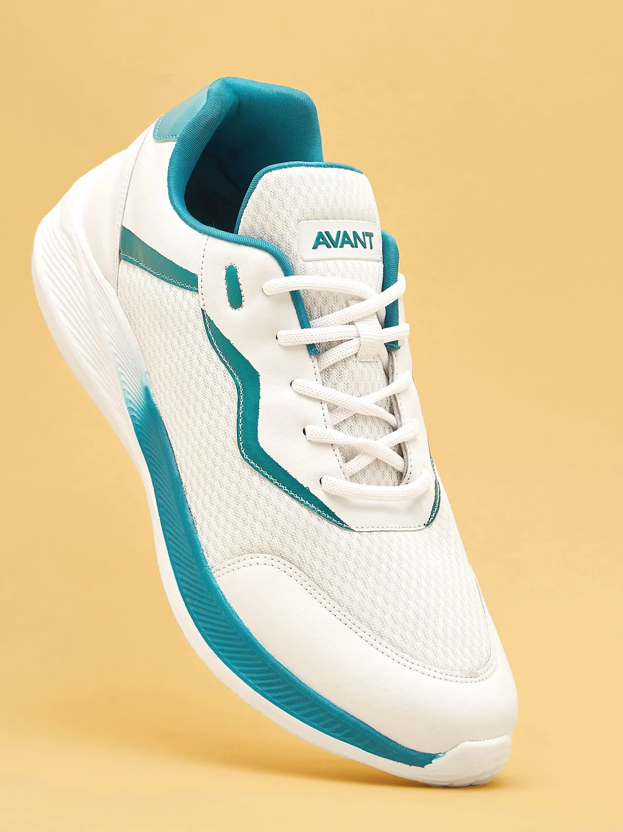 Avant Men's Softride Walking Shoes-White