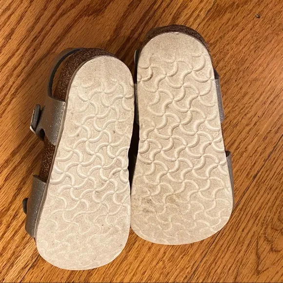 Birkenstock Glitter Sandal, Silver