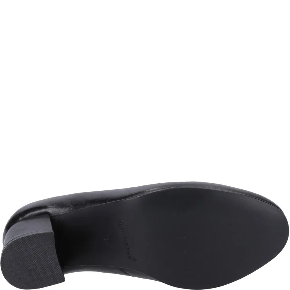 Black Anna Wide Court Shoes