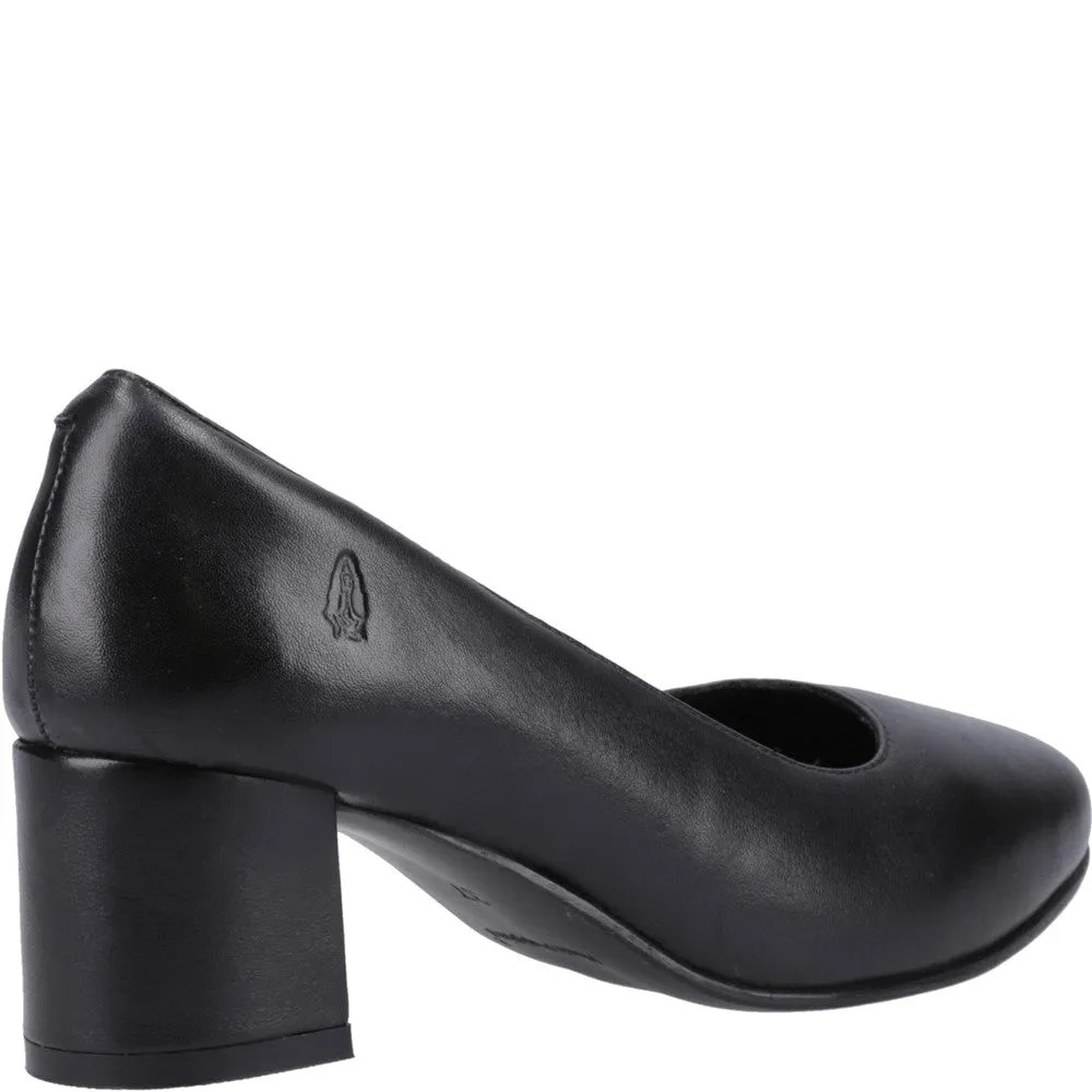 Black Anna Wide Court Shoes