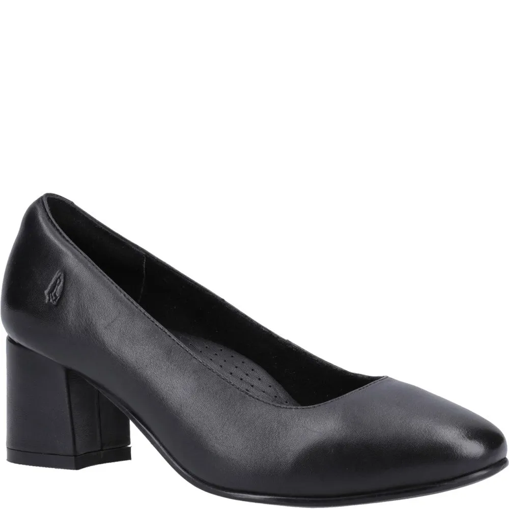 Black Anna Wide Court Shoes