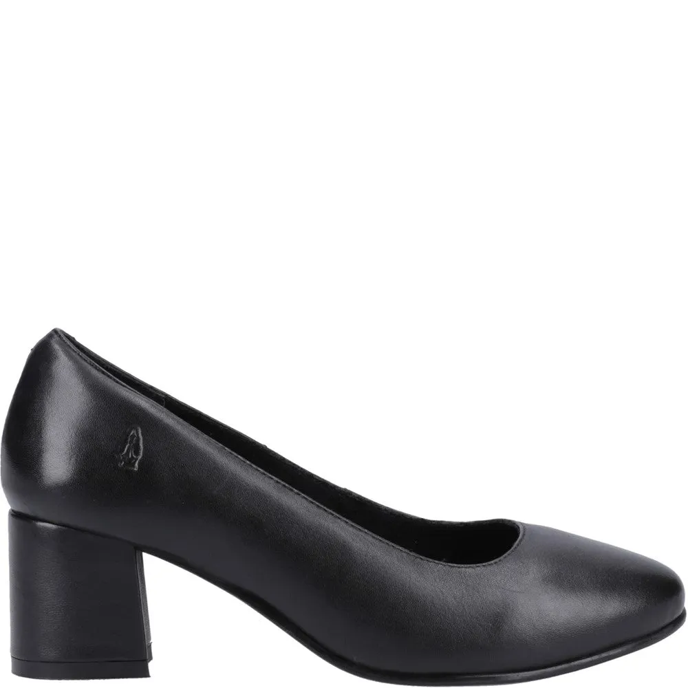 Black Anna Wide Court Shoes