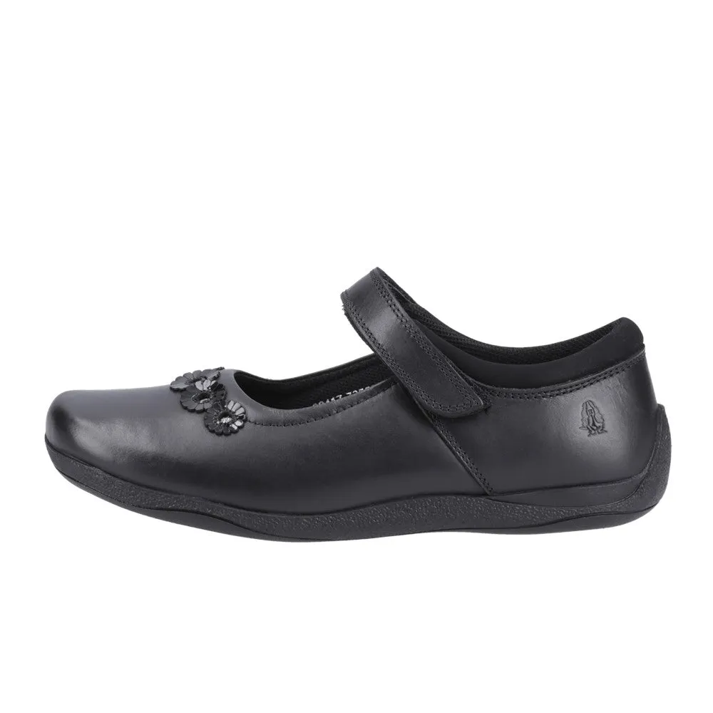 Black Christina Senior School Shoes