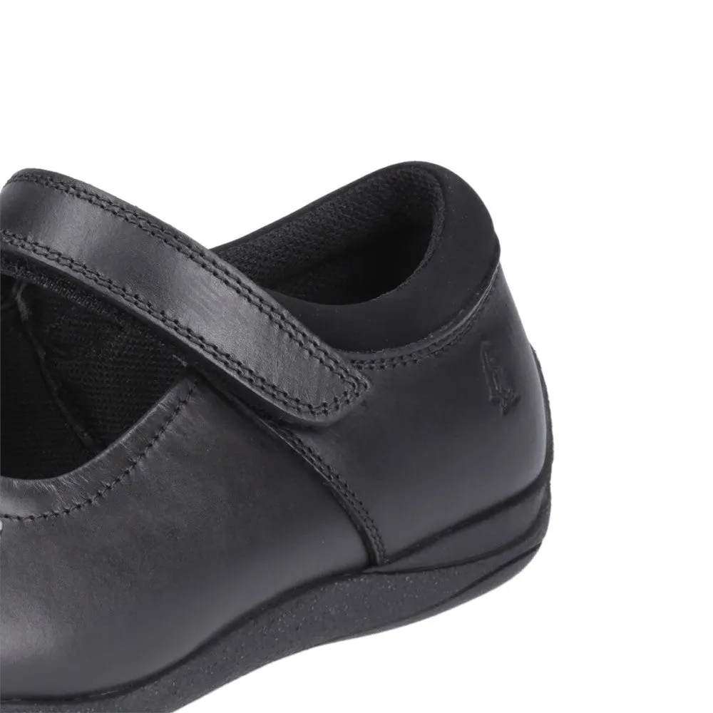 Black Christina Senior School Shoes