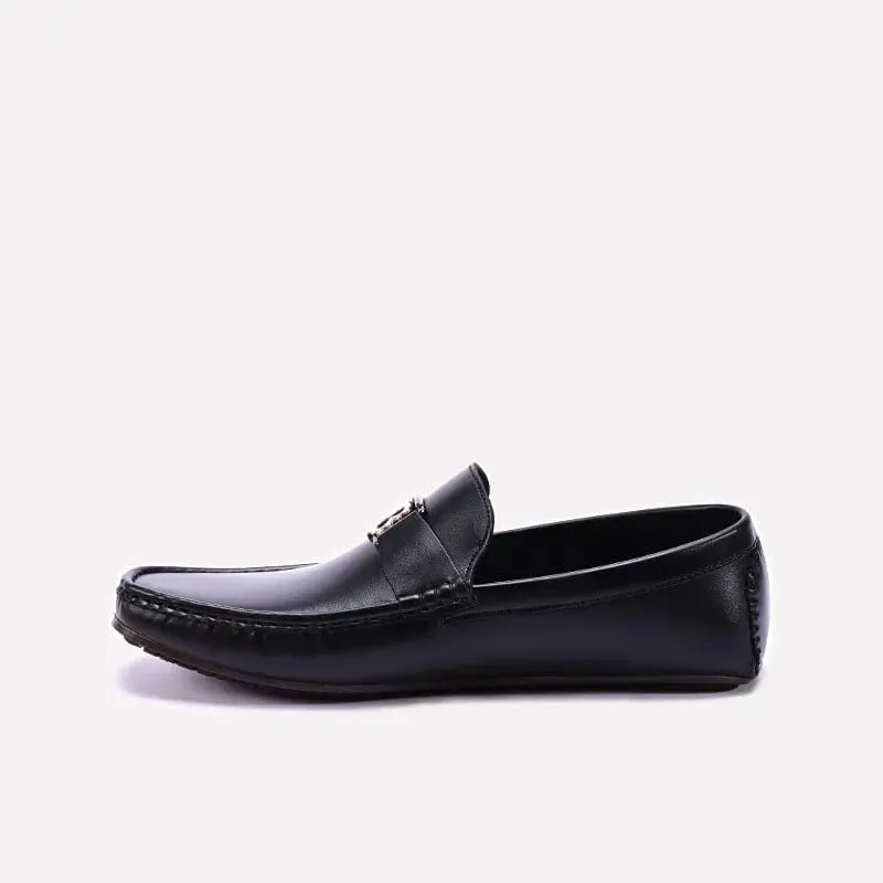 Black Classic Loafers Men 0130723