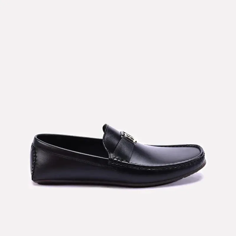 Black Classic Loafers Men 0130723