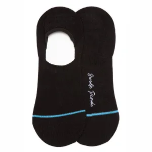 Black No-Show Bamboo Socks by Swole Panda, Size 4-7