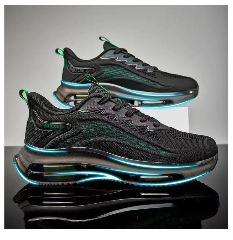 Breathable, Casual Esports Trainers with Double Air Cushioning