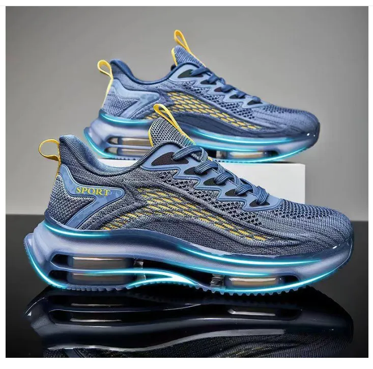 Breathable, Casual Esports Trainers with Double Air Cushioning