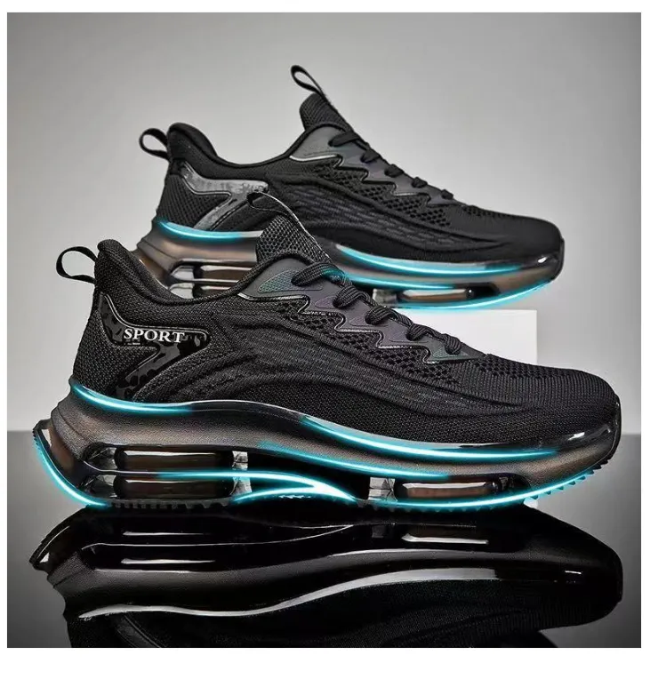 Breathable, Casual Esports Trainers with Double Air Cushioning