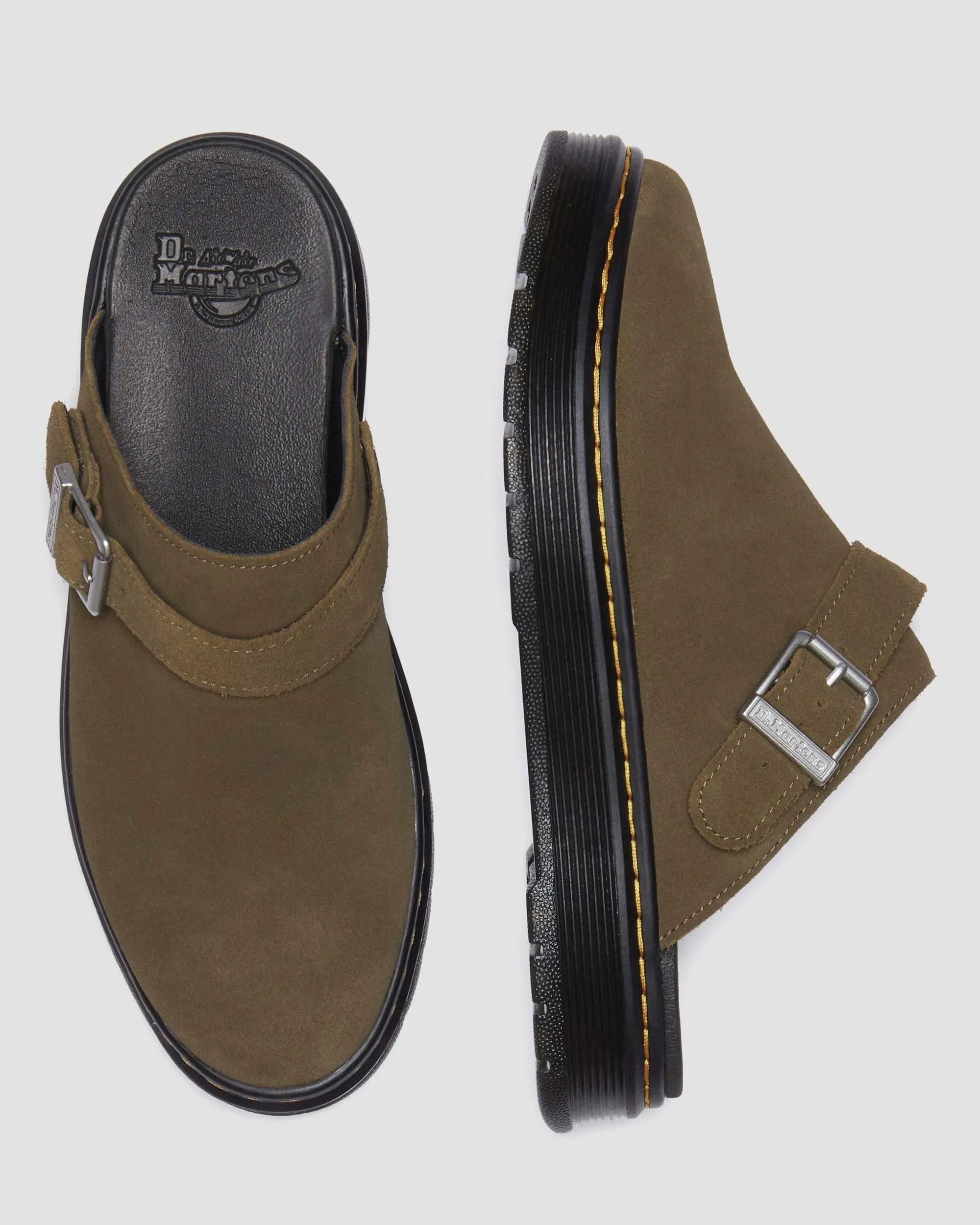 Brookline Suede Mules Sandals