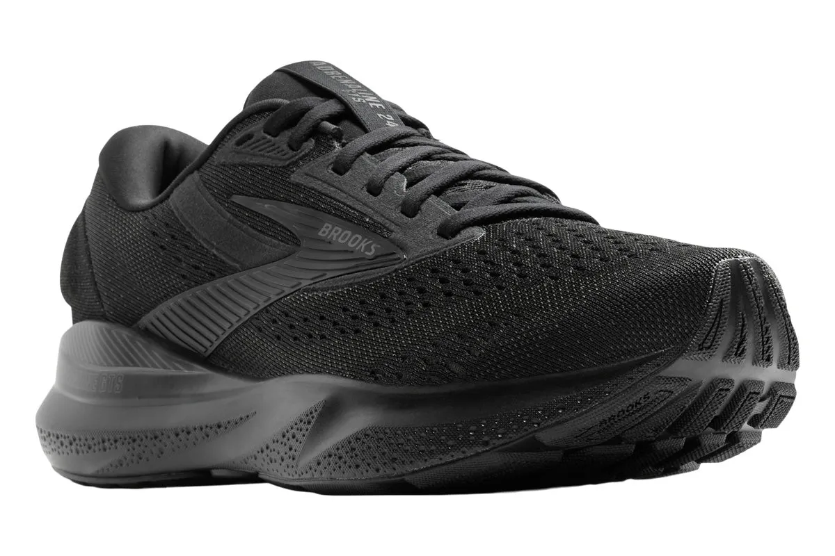 Brooks Adrenaline GTS 24 D Black/Black/Ebony Mens