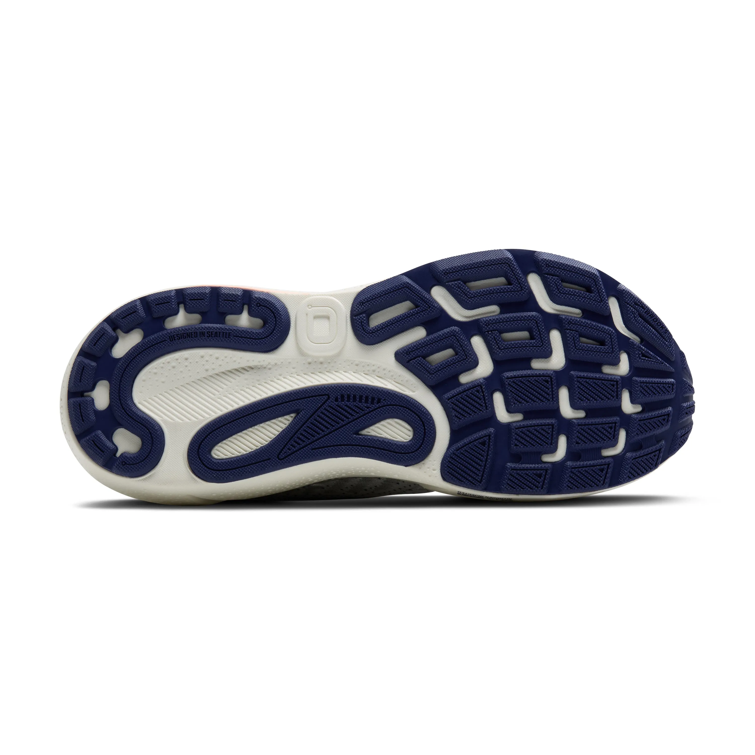 Brooks Adrenaline GTS 24 D Width (Womens) - Grey/BlueRibbon/Peach